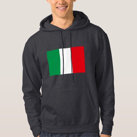 イタリアの旗 パーカ (正面)