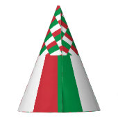 イタリアの旗 パーティーハット (裏面)