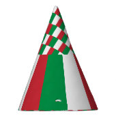 イタリアの旗 パーティーハット (右)