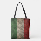 イタリアの旗 ピザトートバッグ トートバッグ (裏面)