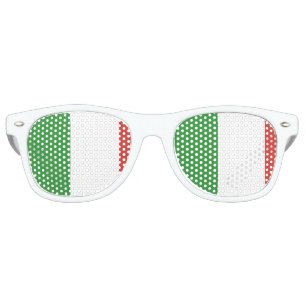 イタリアの旗 レトロサングラス