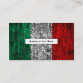 イタリアの旗 名刺 (裏面)