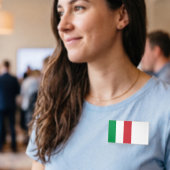 イタリアの旗 名札