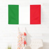 イタリアの旗 横断幕 (インサイチュ)