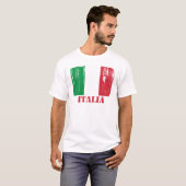 イタリアの旗 Tシャツ (正面フル)