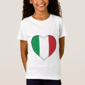 イタリアの旗 Tシャツ (正面)