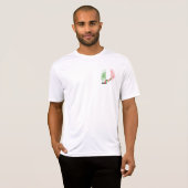イタリアの旗 Tシャツ (正面フル)