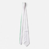 イタリアの明白な旗 ネクタイ (裏面)