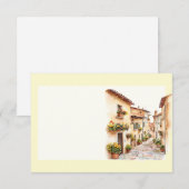 イタリアの春のクリップアート ノートカード (正面/裏面)