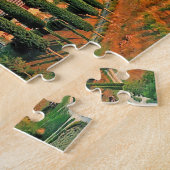 イタリアの景勝のトスカーナ夏 ジグソーパズル (側面)