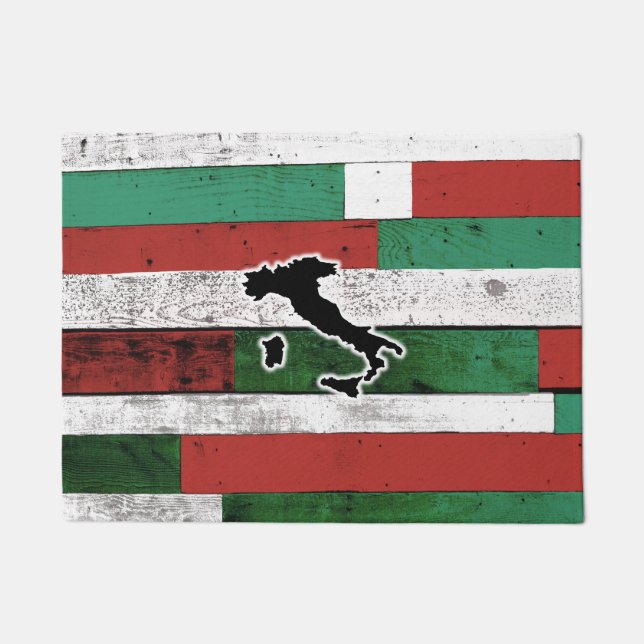 イタリアの板 ドアマット (正面)