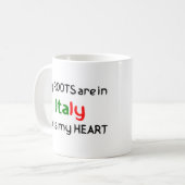 イタリアの根 コーヒーマグカップ (正面左)