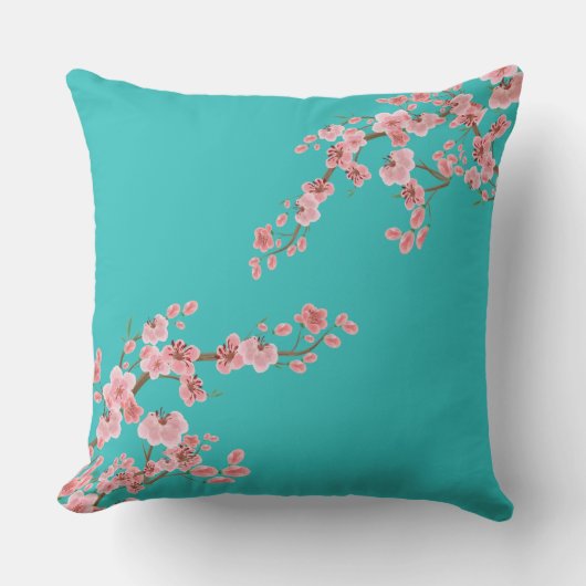 イタリアの桜 クッション (正面)