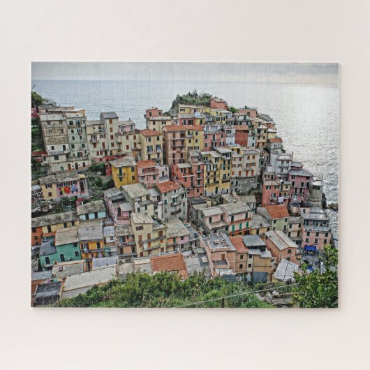 イタリアの漁村- Manarola - 16x20 - 520 PC ジグソーパズル (横)