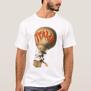イタリアの熱気の気球 Tシャツ