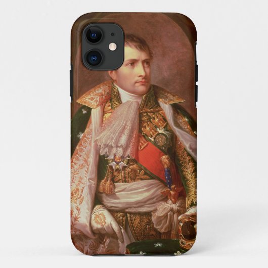 イタリアの王としてNapoleon Bonaparte (1769-1821年)、 Case-Mate iPhoneケース (裏面)