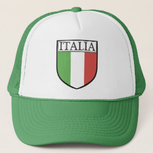 イタリアの盾の帽子/イタリアの旗の帽子 キャップ