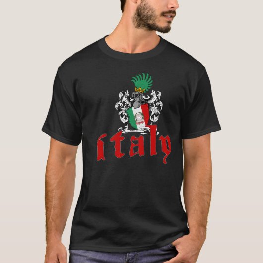 イタリアの盾 Tシャツ (正面)