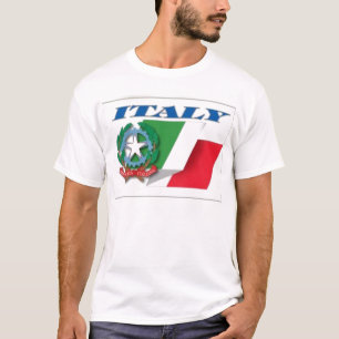 イタリアの紋章付き外衣 Tシャツ