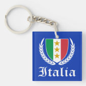 イタリアの紋章 キーホルダー (正面)