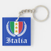 イタリアの紋章 キーホルダー (裏面)
