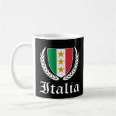 イタリアの紋章 コーヒーマグカップ (左)