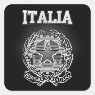 イタリアの紋章 スクエアシール