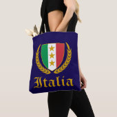 イタリアの紋章 トートバッグ (クローズアップ)