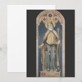 イタリアの聖アーデルハイト サンキューカード (正面/裏面)