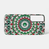 イタリアの色をあしらったSamsung Galaxy S22ケース Samsung Galaxyケース (裏面横)