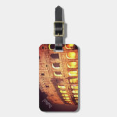 イタリアの荷物のラベル-ローマ ラゲッジタグ (正面縦)