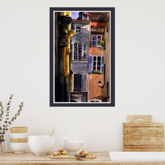 イタリアの裏庭 ポスター (キッチン)