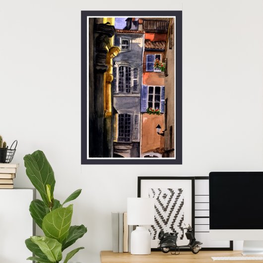 イタリアの裏庭 ポスター (ホームオフィス)