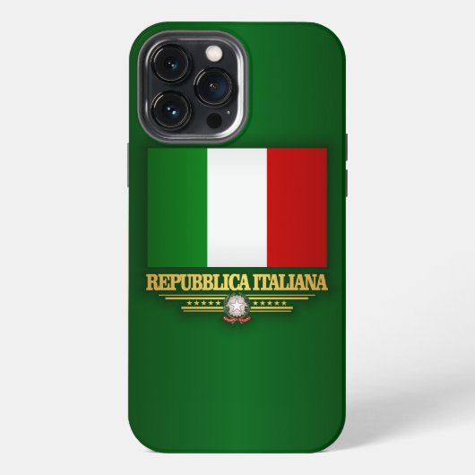イタリアの誇り iPhoneケース (裏面)
