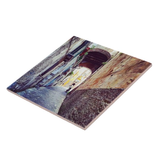 イタリアの路地（小） タイル (側面)