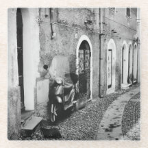 イタリアの通りのスクーター