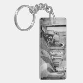 イタリアの通りのスクーター キーホルダー (正面左)