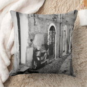 イタリアの通りのスクーター クッション (ブランケット)