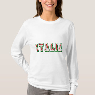 イタリアの非常にイタリアのシンプルでけれどもクールなロゴ Tシャツ
