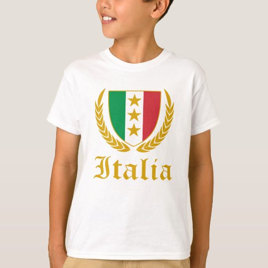 イタリアの頂上 Tシャツ (正面)