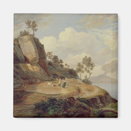 イタリアの風景 マグネット (正面)