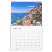 イタリアの風景 壁掛けカレンダー カレンダー (1月 2027)