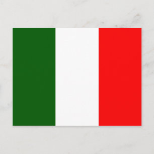 イタリアの高品質な旗 ポストカード