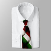 イタリアの黒くグランジな旗 ネクタイ (タイ)