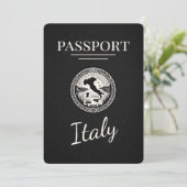 イタリアの黒パスポート セーブザデート (スタンド正面)