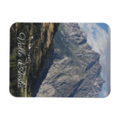 イタリアのAosta ValleyのButhierからMont Velanを入手 マグネット (横)