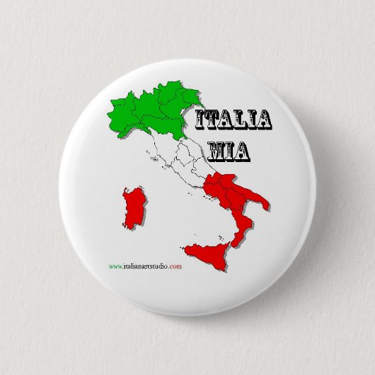 イタリアのmiaボタン 缶バッジ (正面)