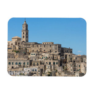 イタリアのSassiのディディミアムのマテラ都市 マグネット
