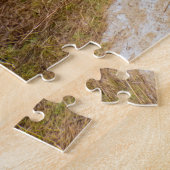 イタリアのVia Francigenaに沿ったトスカーナの風景 ジグソーパズル (側面)