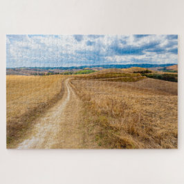 イタリアのVia Francigenaに沿ったトスカーナの風景 ジグソーパズル